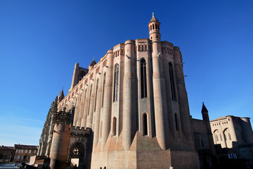 La cath&eacute;drale Sainte C&eacute;cile d'Albi