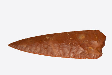 Paleolithic spike of arrow