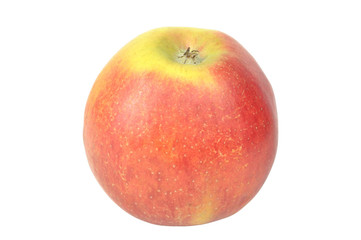 Red apple with clipping path