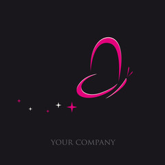 logo entreprise, logo papillon © Logostylish