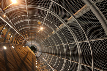 Perspective of the passage by night