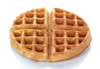 freshly baked waffle