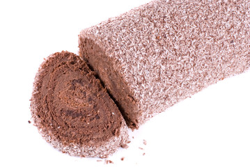 Chocolate Swiss roll