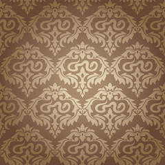 seamless damask wallpaper