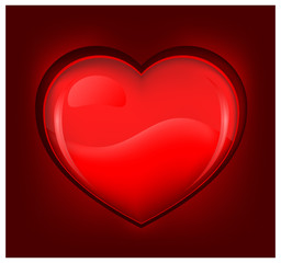 Big red heart