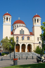 Fototapeta na wymiar Four Martyrs Church. Crete