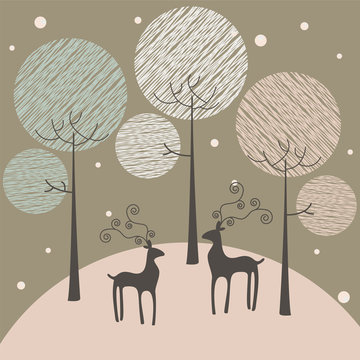 Winter background