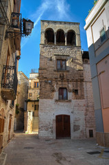 Tower-house. Bitritto. Apulia.
