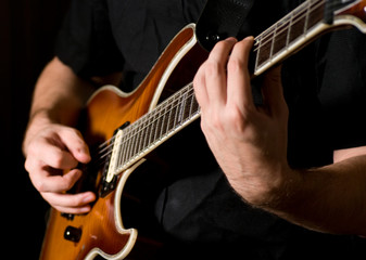 Guitar playing