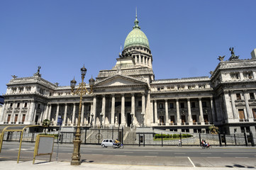 Fototapeta na wymiar Palazzo dei congressi - Buenos Aires Argentina