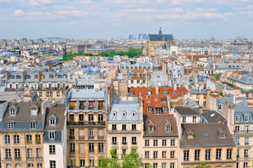 Fototapeta na wymiar Central Paris
