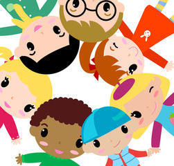 Group of children