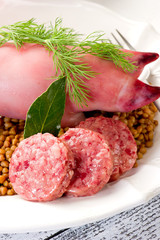 pig trotter-zampone di maiale
