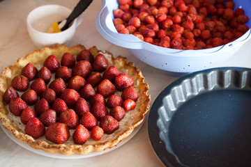 tasty strawberry pie