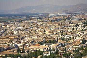Citta di Granada, Andalusia-Spagna