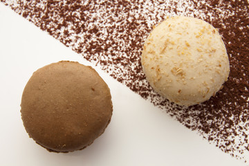 Macarons chco vanille