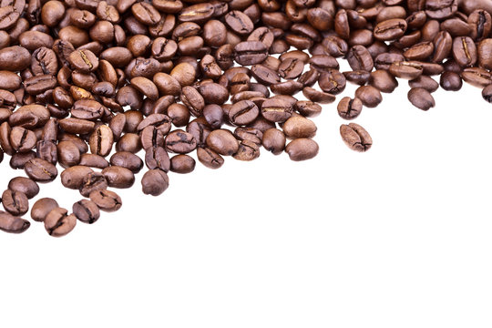 Coffee Beans - High Detail and Much Copyspace