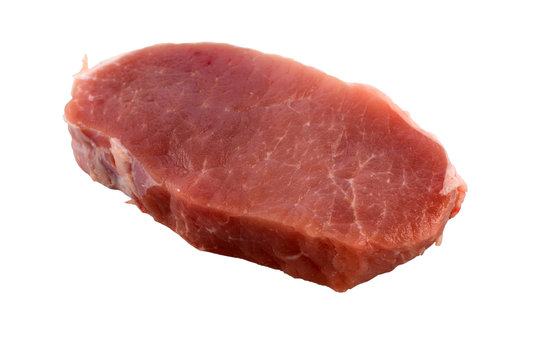Fresh pork loin chops