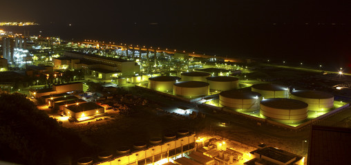 Obraz premium Night industry