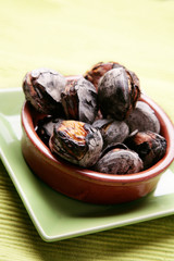 castañas asadas