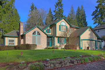 Large house, front shot