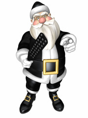 Santa In Black - Angry 4