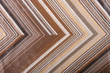 Striped silk fabric.