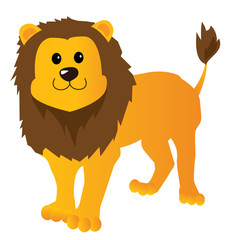 cartoon lion