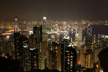 Fototapeta na wymiar peak hongkong