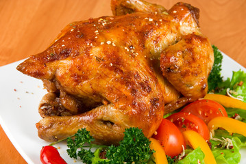 roasted chicken