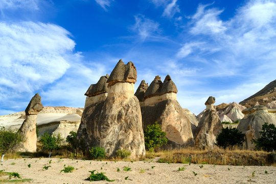 Cappadocia. Stone pillars