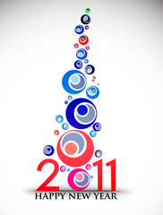 new year 2011 background