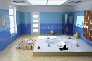 luxury modern bathroom