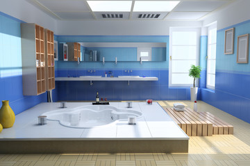 luxury modern bathroom