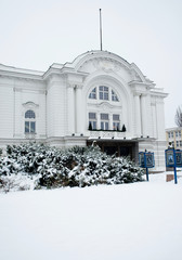 Theatre Building the name of Wilam Horzyca in Torun,Poland