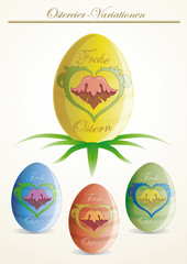 Ostereier-Variationen