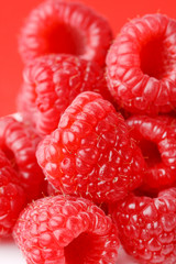 fresh raspberries