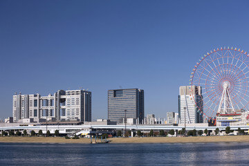 東京　お台場のビル群