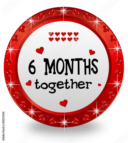 "6 months together" Stockfotos und lizenzfreie Vektoren auf