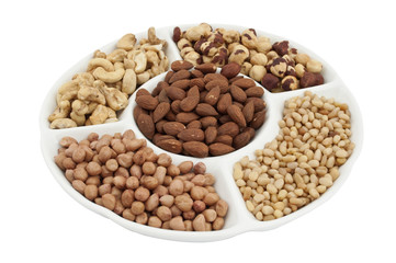 variety of nuts