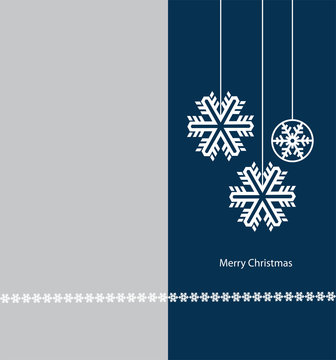merry christmas greeting card