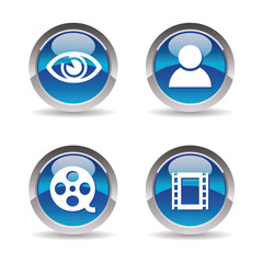 Web icons collection : Cinema