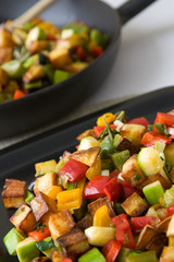 Griechische Gemüsepfanne