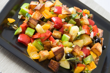 Griechische Gemüsepfanne