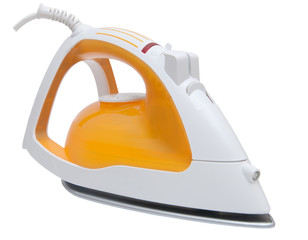 iron isolated on white