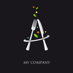 logo entreprise, logo cuisine, traiteur