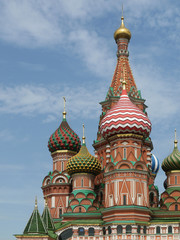Fototapeta na wymiar Bazylia kathedrale Moskau