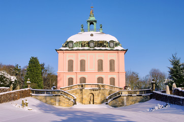 Moritzburg Fasanenschlösschen im Winter 02