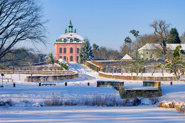 Moritzburg Fasanenschlösschen im Winter  04
