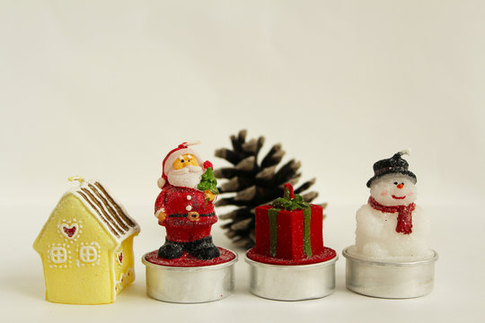 クリスマスキャンドル雑貨　ヨコ